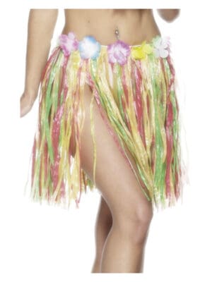 Hawaiian Hula Skirt, Multi-Coloured
