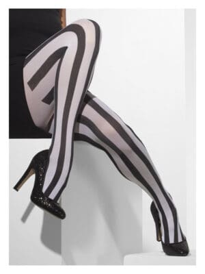 Opaque Tights, Black & White