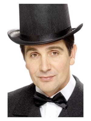 Tales of Old England Satin Bow-Tie, Black