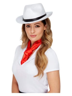 Gangster Hat, White