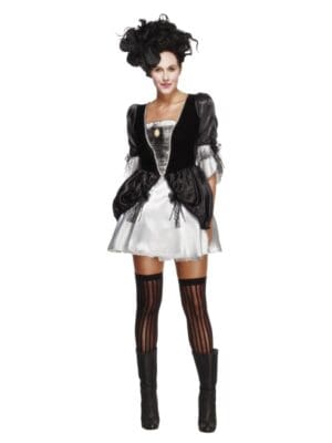 Fever Baroque Fantasy Costume, Black
