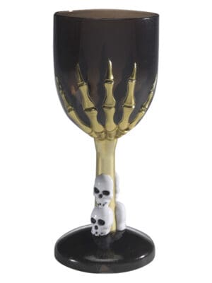 Gothic Wine Glass, Black