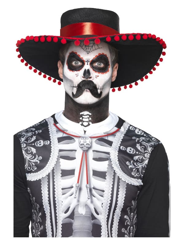 Smiffys Make-Up FX, DOTD Se±or Bones Kit, Grease,