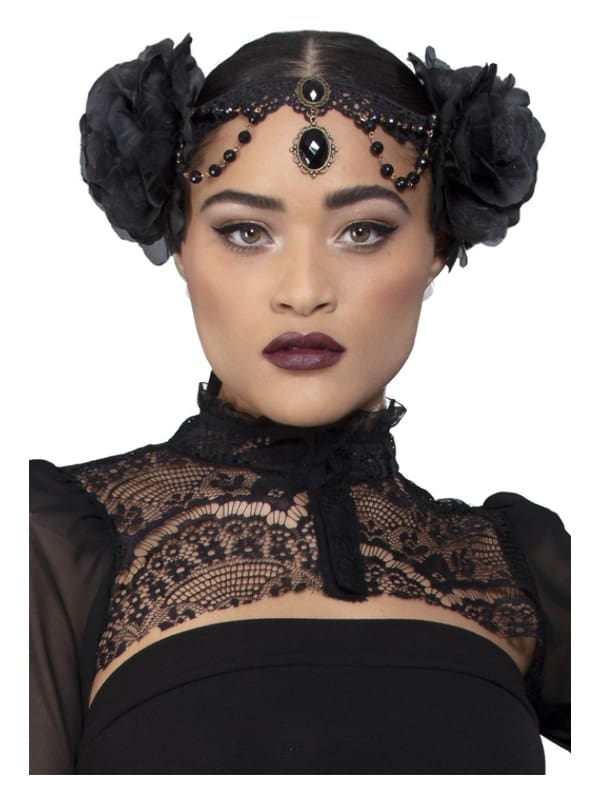 Fever Deluxe Rose Embellished Headpiece