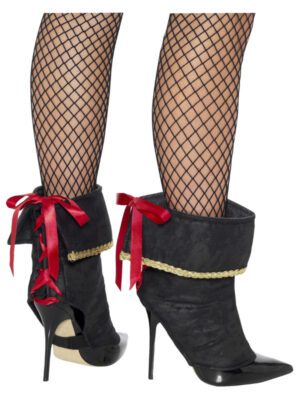 Pirate Boot Covers, Black