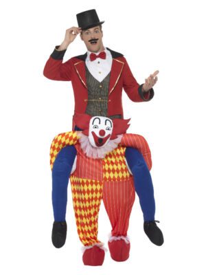 Piggyback Clown Costume, Yellow