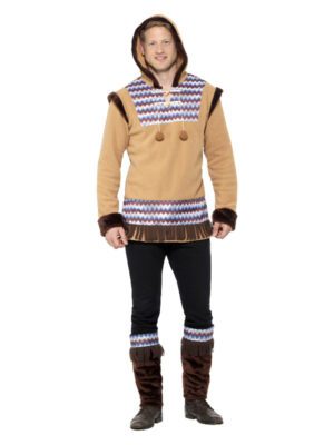 Arctic Man Costume, Brown