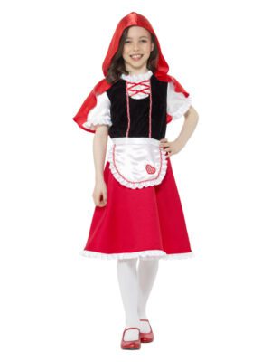 Red Riding Hood Girl Costume, Red