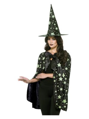 Midnight Witch Kit, Black & Glow in the Dark