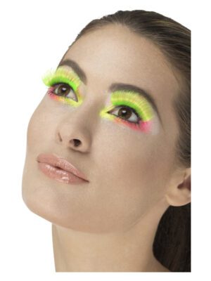 80s Party Eyelashes, Neon Green