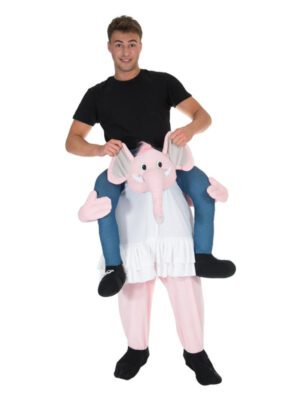 Ride on Elephant Costume, Pink