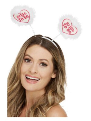 Bride to Be Boppers, White & Pink