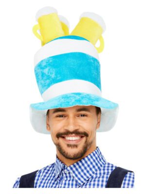 Beer Festival Beer Hat, Blue