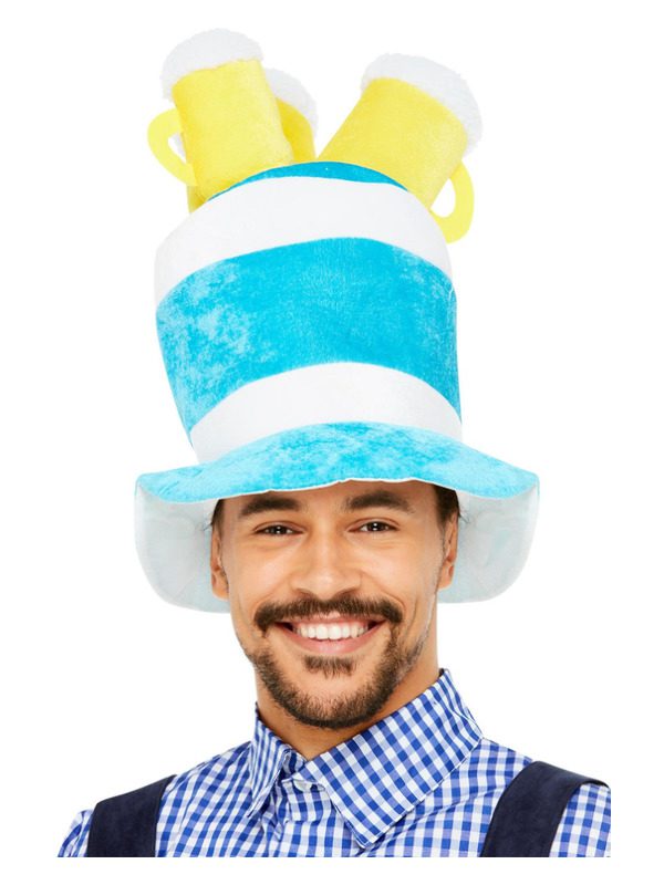 Beer Festival Beer Hat, Blue