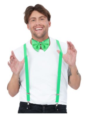 Bow Tie & Braces Kit, Green