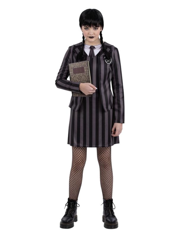 Kids Gothic School Uniform Costume