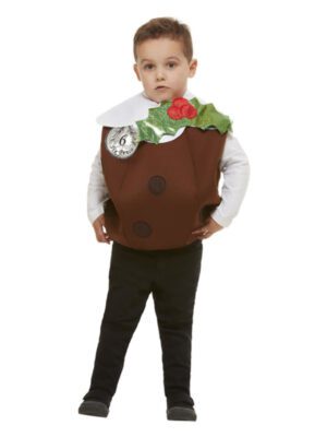 Christmas Pudding 3D Costume, Brown