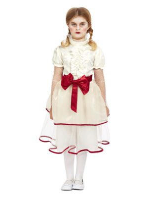 Porcelain Doll Costume, Cream