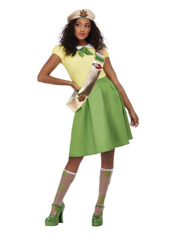 Pot Brownie Costume, Green