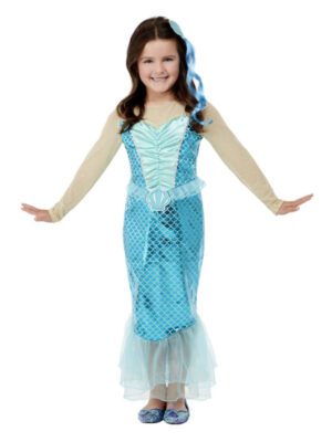 Mermaid Costume, Blue