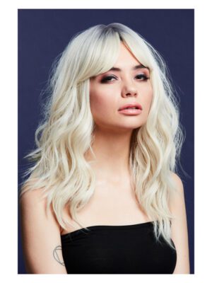Fever Ashley Wig, Two Toned Blend, Ice Blonde