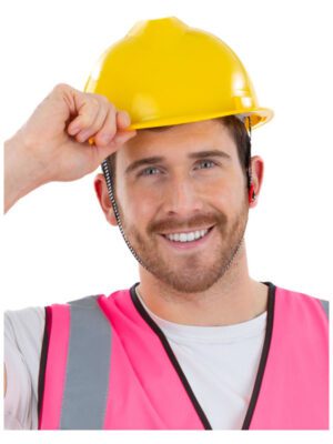 Yellow Builders Helmet, Adjustable