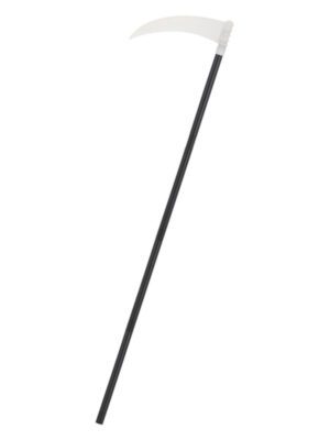 Light Up Green LED Scythe, Adjustable, 5pcs