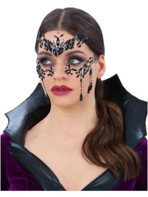 Smiffys Make-Up FX,Venetian Masquerade Face Jewels