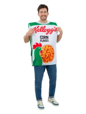 Kelloggs Corn Flakes Cereal Box Costume