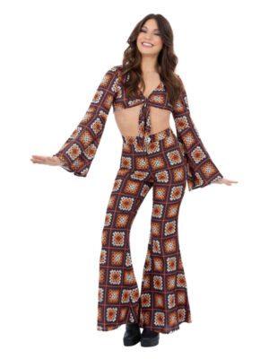 Fever 60s Vintage Crochet Costume