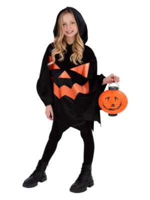 Pumpkin Poncho, Kids Unisex