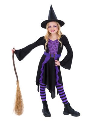 Practical Spell Witch Costume, Girls