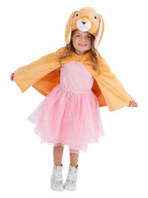 Deluxe Bunny Plush Cape, Kids