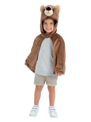 Deluxe Bear Plush Cape, Kids