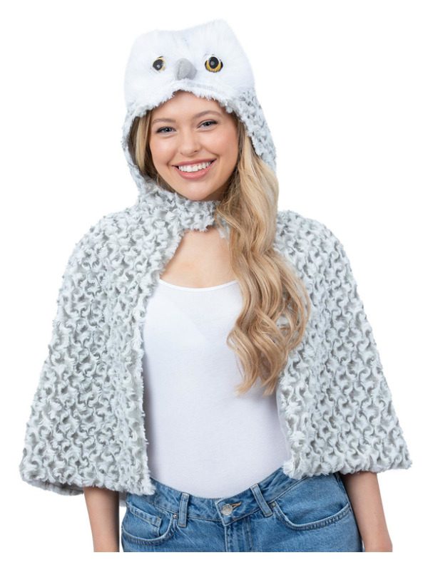 Deluxe Baby Owl Plush Cape, Adult