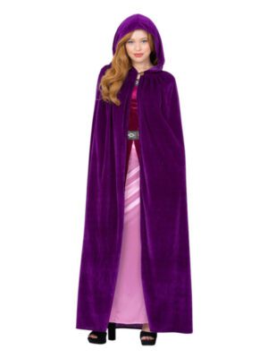 Deluxe Cloak, Amethyst Purple, Adults