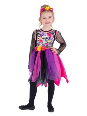 Day of the Dead Pom-Pom Costume