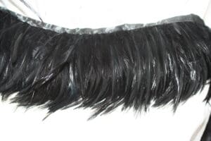 Black Hackle Feather Fringe