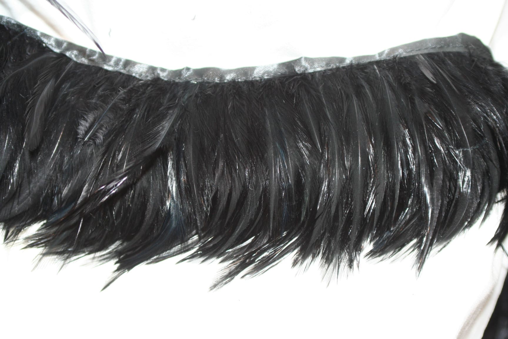 Black Hackle Feather Fringe