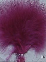 Dusty Pink Ostrich Feathers Wing