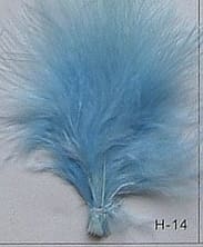 Feather Boa Chandelle Baby Blue