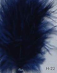 Feather Boa Chandelle Navy
