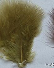 Gold Ostrich Feathers Wing