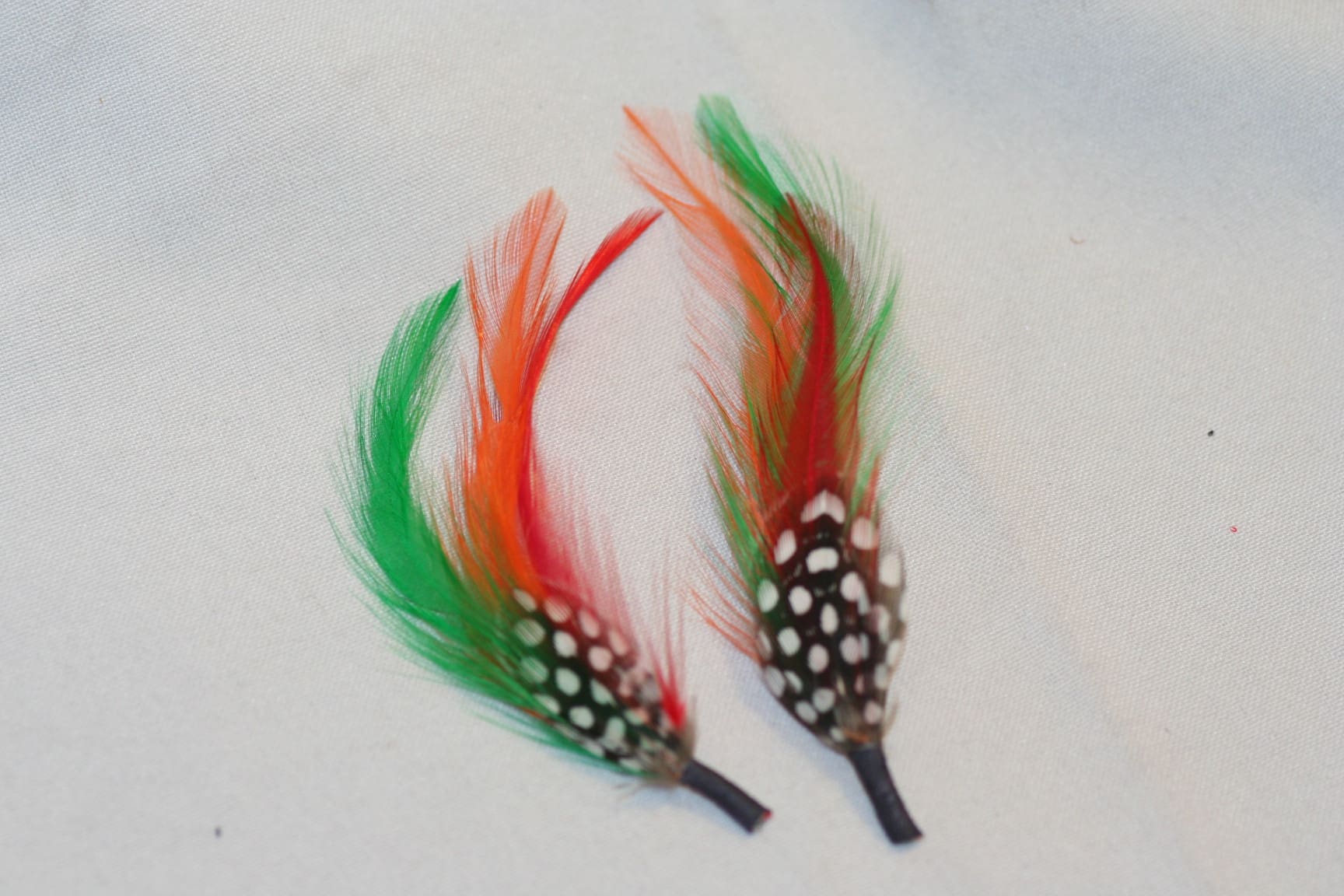 hat trim guinea and multi hackle