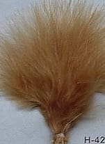 Light Brown Ostrich Feathers Wing