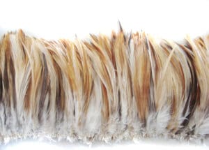 mixed colour hackle Feather Fringe