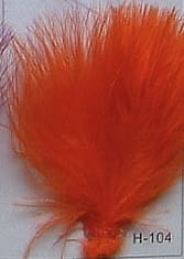 Orange Ostrich Feathers  Plume