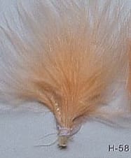 Peach Ostrich Feathers  Plume