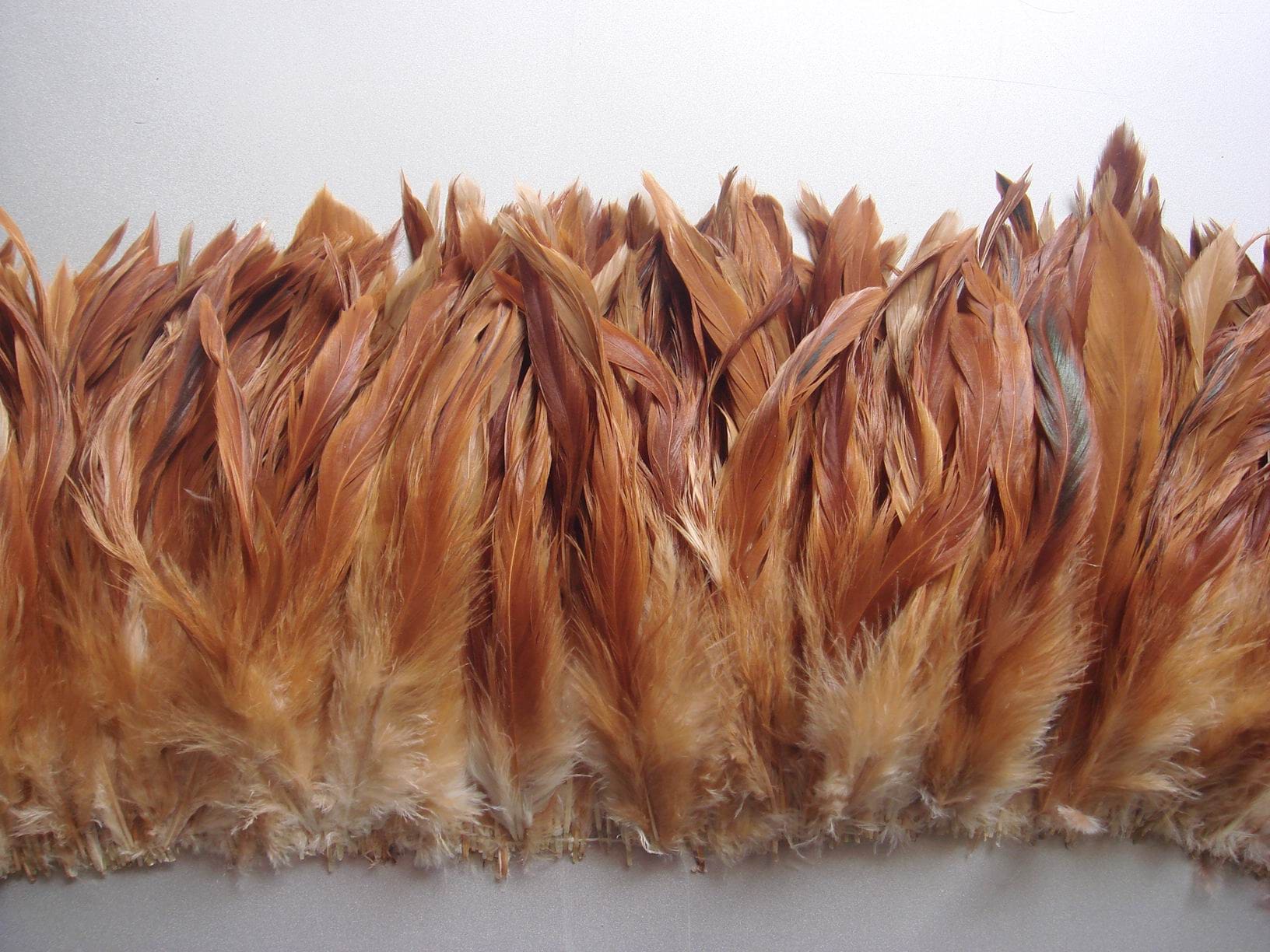 Red Schlapen Feather Fringe