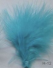 Turquoise Ostrich Feathers  Plume